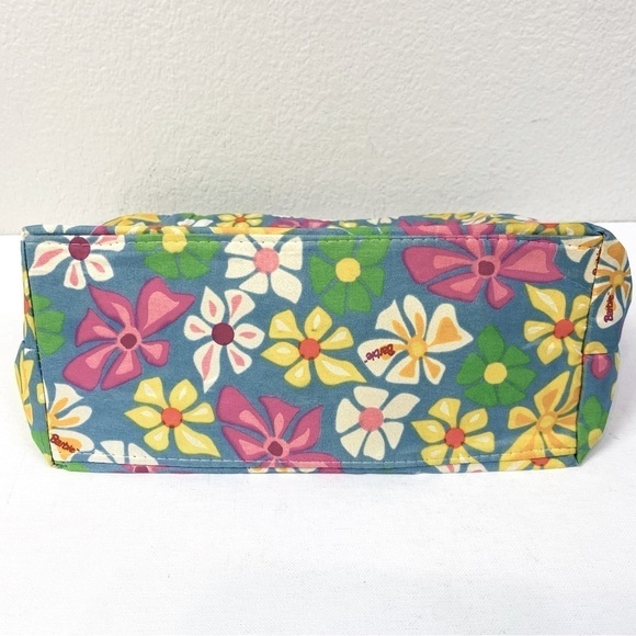 Vintage Retro Floral Barbie Tote 11.5” x 12” x 5” - Picture 5 of 7